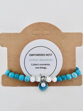 Collect Moments Bracelet| Ocean-Inspired Charm Bracelet| Midlife & New Beginning
